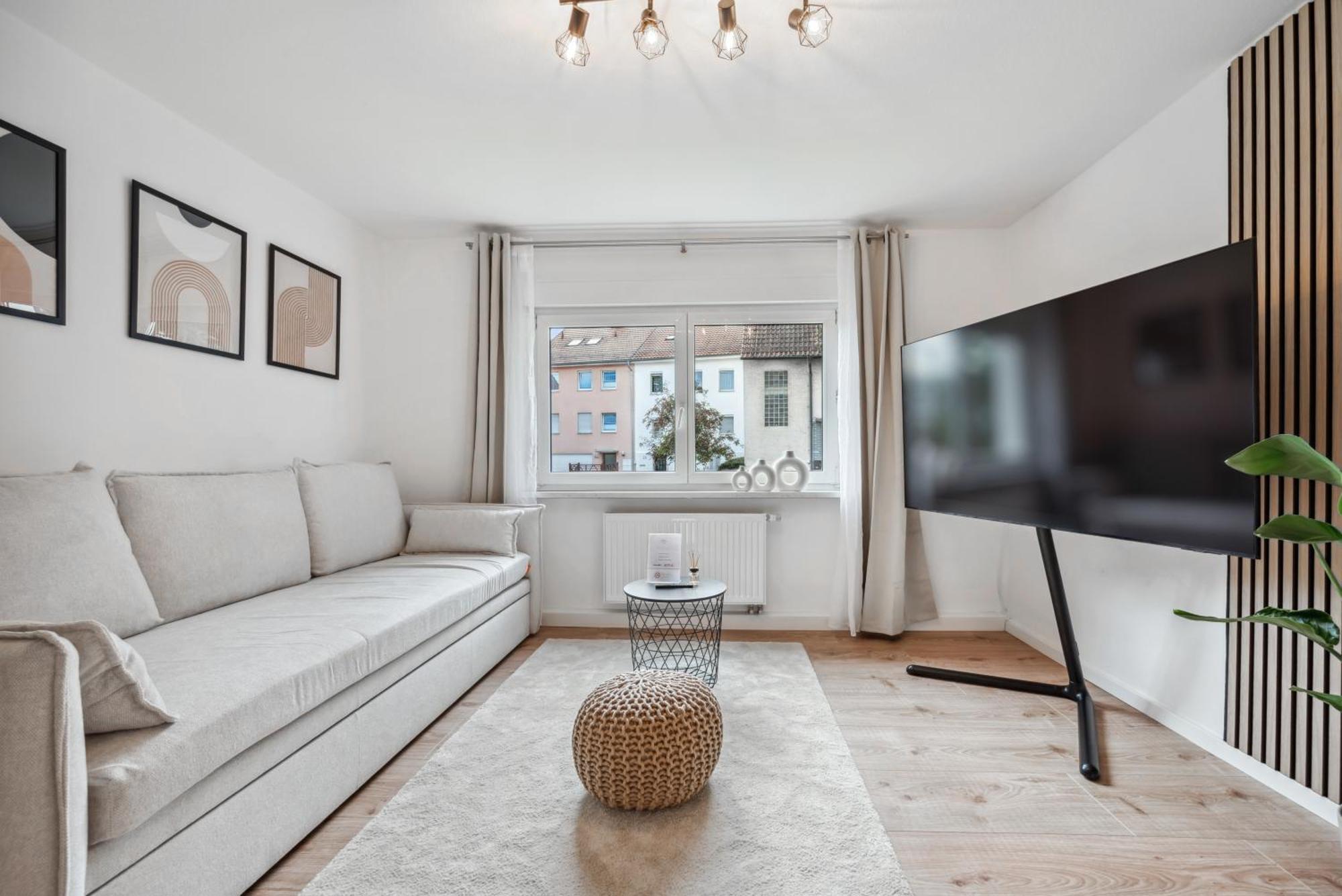 Malu Rooms - Ruhige Lage, Erdgeschoss, Smarttv, Netflix, 24H Checkin, 路德维希堡 外观 照片